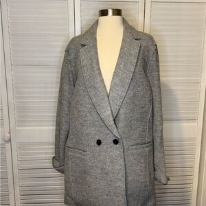 Talbots Women's Gray Sweater Jacket
